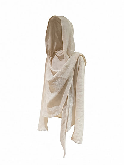 Halo Ivory Drape Top