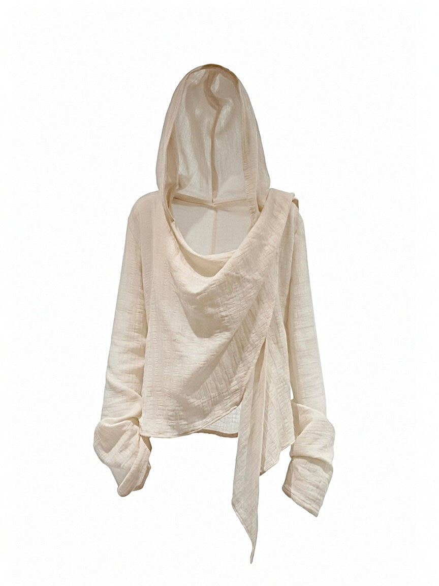 Halo Ivory Drape Top